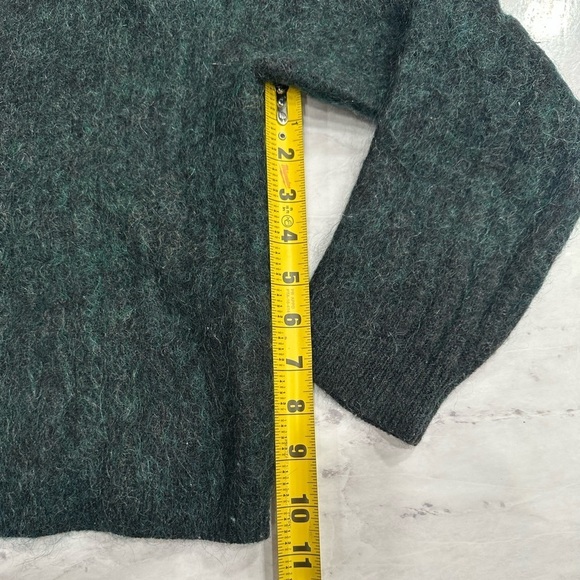 Acne Studios Green Dramatic Mohair Wool Paw14 Sweater​​​​ - Picture 7 of 7
